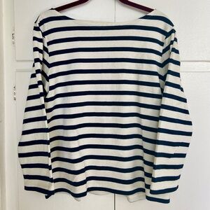 J. Crew Striped Boatneck Shirt